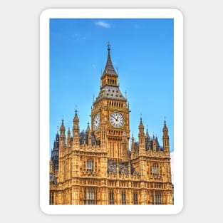Big Ben, Elizabeth Tower, London, UK Sticker